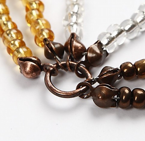 A Rocaille Seed Bead Necklace