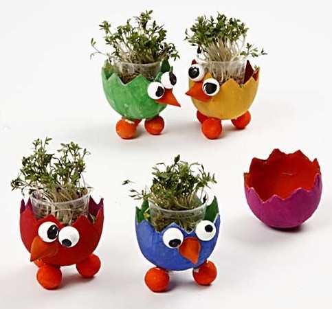 Sprouting Eggs with Feet