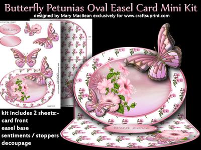 Butterfly Oval Easel Mini Kit Image-8