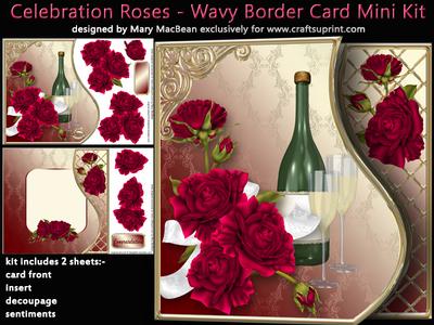 Wavy Border Card Mini Kits Image