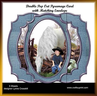 Double Pop Out Pyramage Cards Image