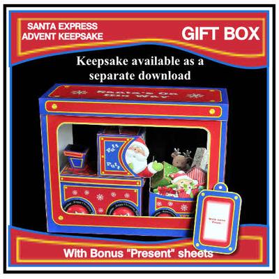 Santa Express Advent Keepsake Image-2