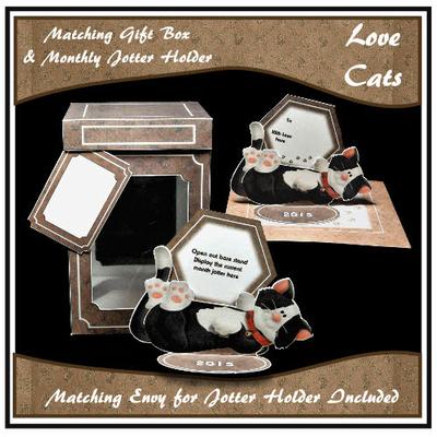 Luv Cats - Hexagonal Desk Calendar Image-2