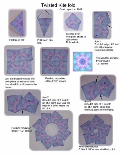 Twisted Kite Fold Image