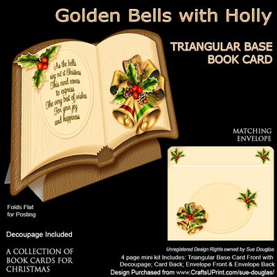 Christmas Books Triangular Base Image-2
