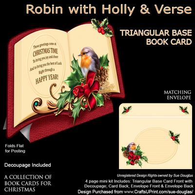 Christmas Books Triangular Base Image-5
