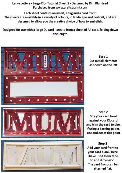 Large Letters - Large DL - Creative Choice Image
