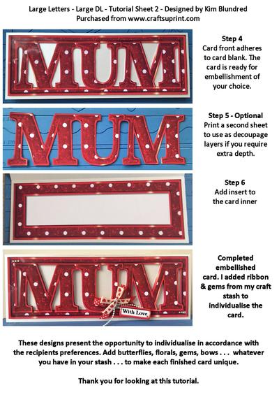 Large Letters - Large DL - Creative Choice Image-2