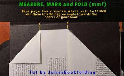 Bookfolding Measure Mark Fold Image