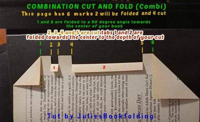 Bookfolding combination cut and fold Image