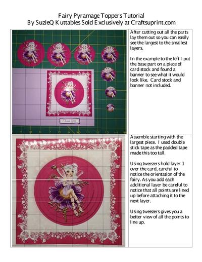 Fairy Pyramid Toppers PDF