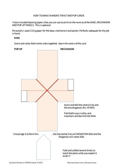HOW TO MAKE WANDAS TWIST & POP CARDS PDF