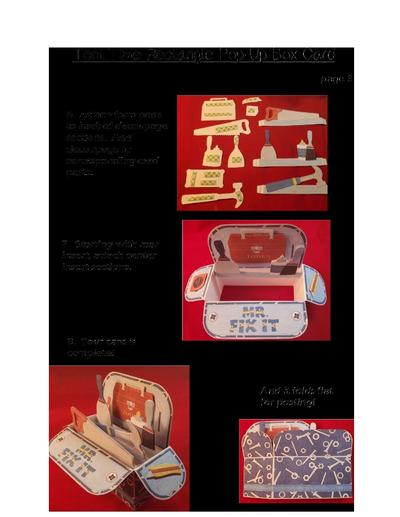 Tool Time Rectangle Pop up Box Card PDF 3 PDF
