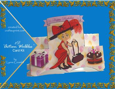 Tutorial for my 3D 'ACTION WOBBLES' Card Kits Image-4