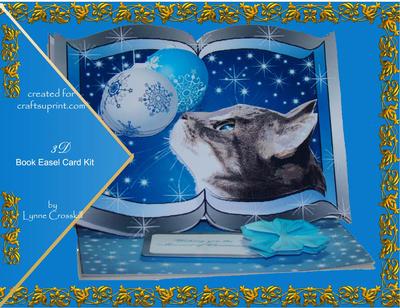 3D Book Easel Card Kits Image