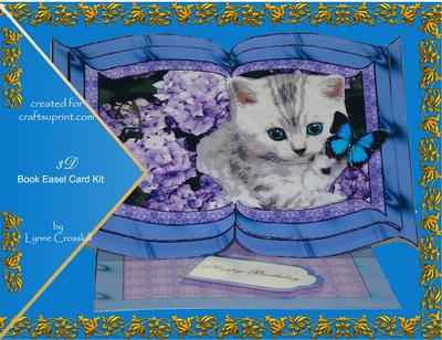 3D Book Easel Card Kits Image-3