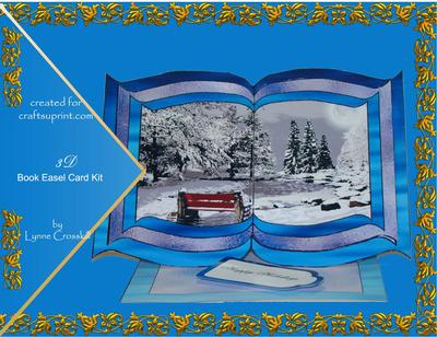 3D Book Easel Card Kits Image-5