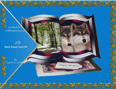 3D Book Easel Card Kits Image-7