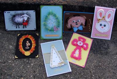 Crochet Greeting Card Tutorial Image