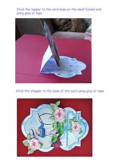 Victorian Children in Watercolour Easel Cards  Image-3