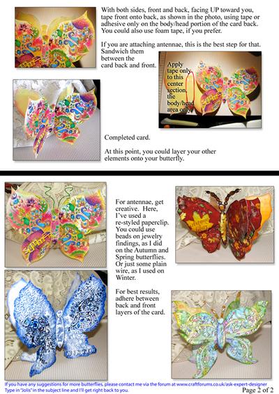Papillon Stand-Up Cards Image-2