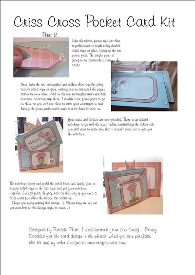 Criss Cross Pocket Card Kit Image-2
