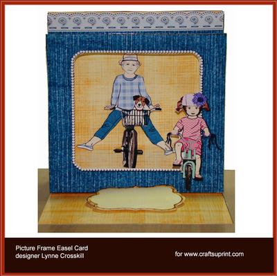Picture Frame 3D Easel Card Image
