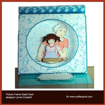 Picture Frame 3D Easel Card Image-2