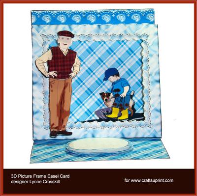 Picture Frame 3D Easel Card Image-4
