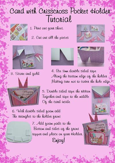 Card Criss Cross Pocket Tutorial Image