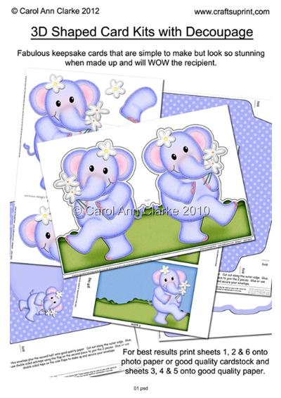3D Shaped Cards and Envelope Kit Tutorials PDF-2