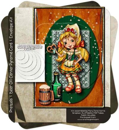 Off-Center Pyramid Card