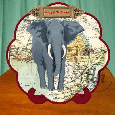 Scalloped Plate Card Plus Image-2