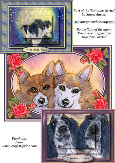 dog, cat and teddy bear - the 'Romance Series' Image-3