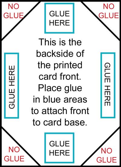 Four Corner Bookmark Card Image