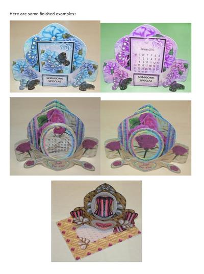 Push and Pull Card Kits (some with 2013 calendars) Tutorial Image-2