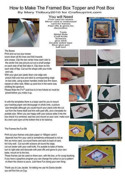 Framed Box Cards Image