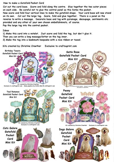 Gatefold Pocket Card (Mini Kit) Tutorial Image