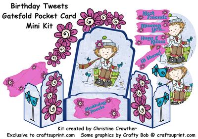 Gatefold Pocket Card (Mini Kit) Tutorial Image-2
