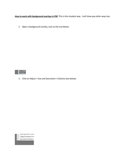 Background Overlays in PSP - Method 1 PDF