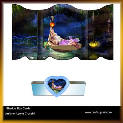 New Fantasy Shadow Box Cards with Belly Band Image-3