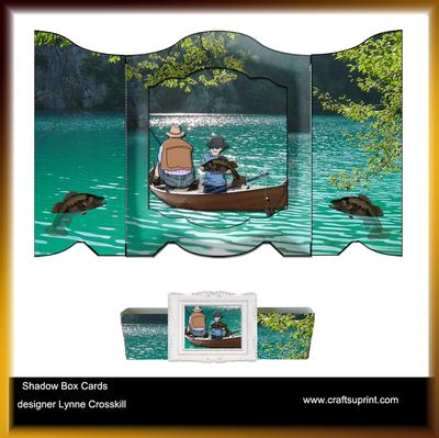 New Fantasy Shadow Box Cards with Belly Band Image-5