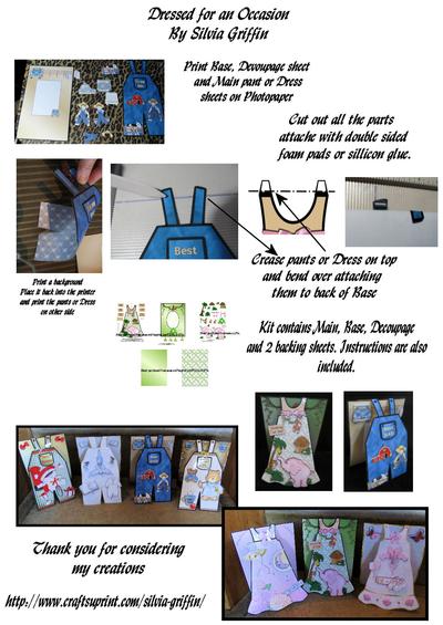 Dressed for an Occasion Kit Cards Image