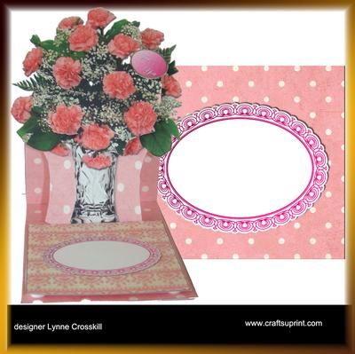 New Basket/Vase - Easel Card Kits Image