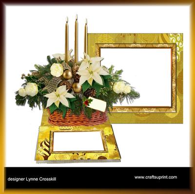 New Basket/Vase - Easel Card Kits Image-2