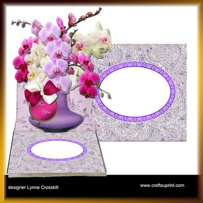 New Basket/Vase - Easel Card Kits Image-3