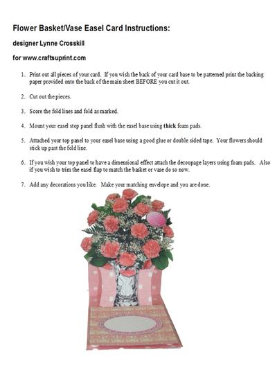 New Basket/Vase - Easel Card Kits PDF-7
