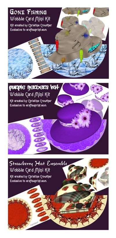 Hat Topped Wobble Card Mini Kit tutorial Image-2