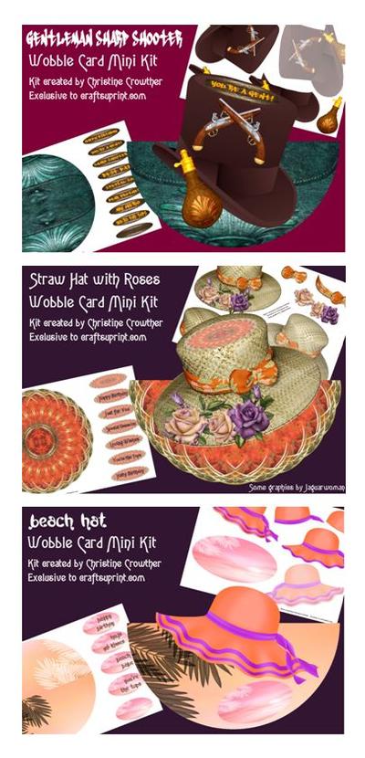 Hat Topped Wobble Card Mini Kit tutorial Image-3