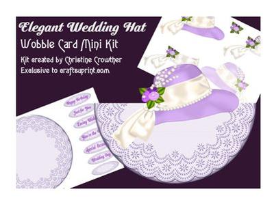 Hat Topped Wobble Card Mini Kit tutorial Image-5